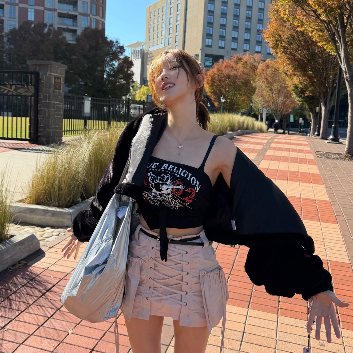 A moment captured by QWER's fan