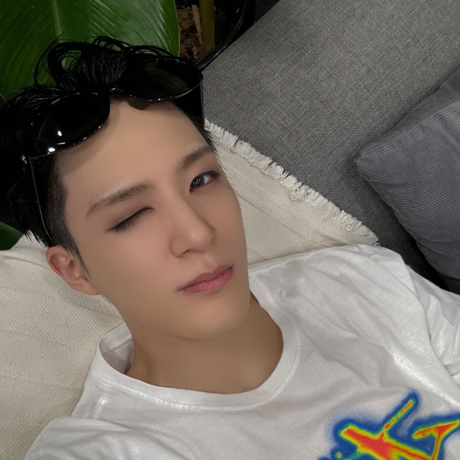 A moment captured by Jeno (NCT DREAM)'s fan