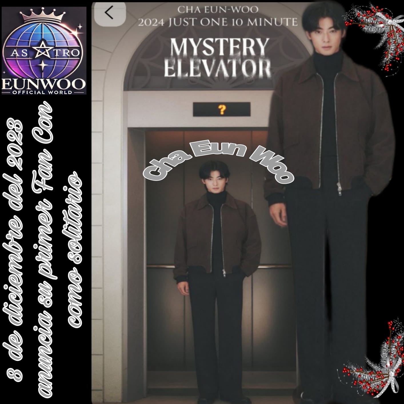 Recent activity shot of Eunwoo (ASTRO)