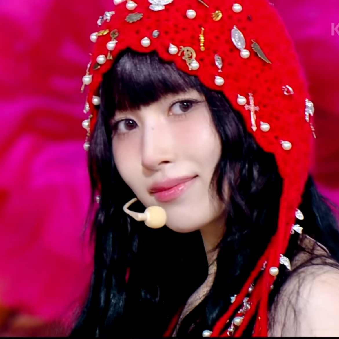 Mina (TWICE)粉絲拍下的瞬間