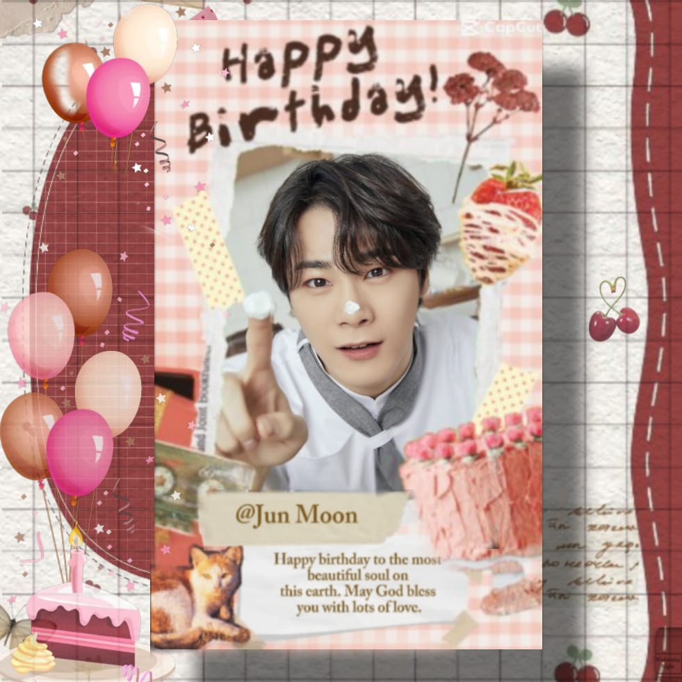 Recent activity shot of Moonbin (ASTRO)