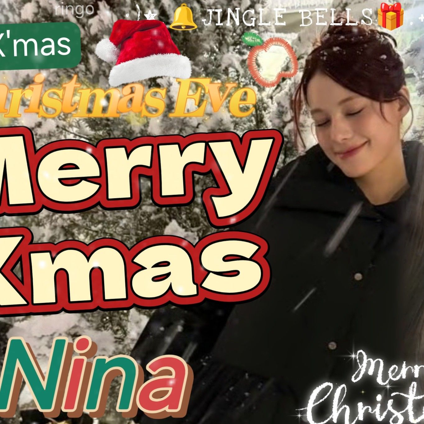 Recent activity shot of Nina (NiziU)