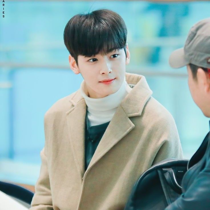 A moment captured by Eunwoo (ASTRO)'s fan