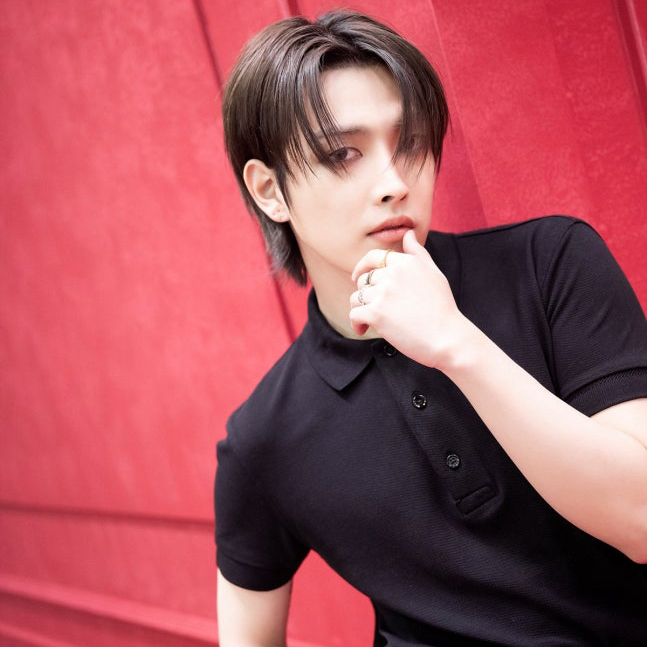 Recent activity shot of Hongjoong (ATEEZ)