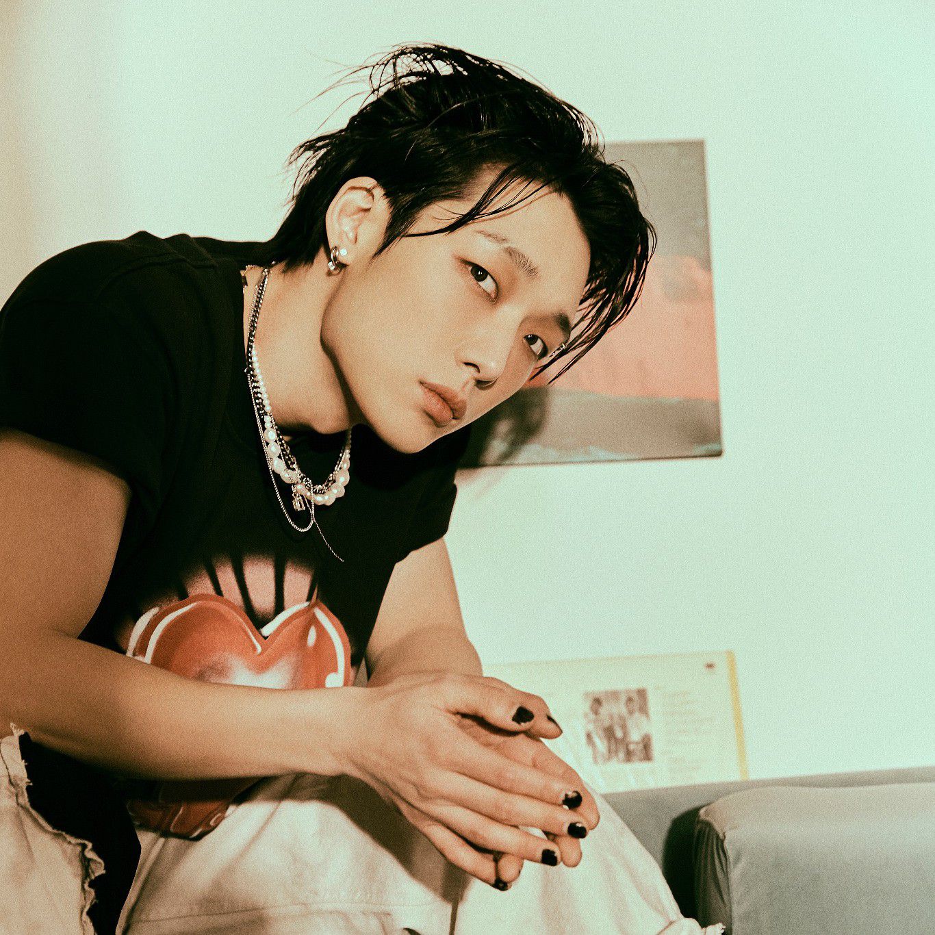 A moment captured by BOBBY (iKON)'s fan