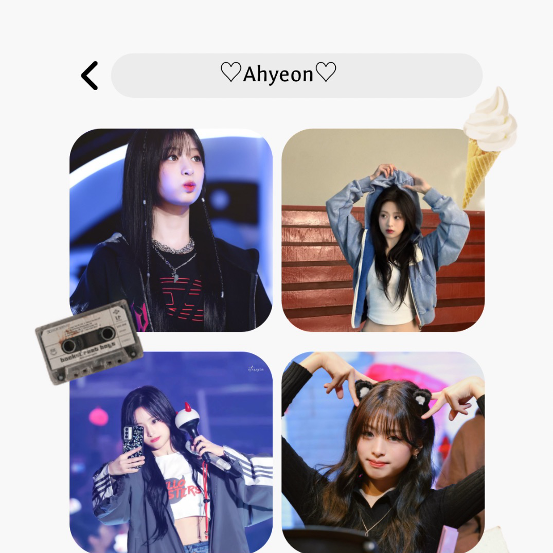 Behind-the-scenes cut of Ahyeon (BABYMONSTER)