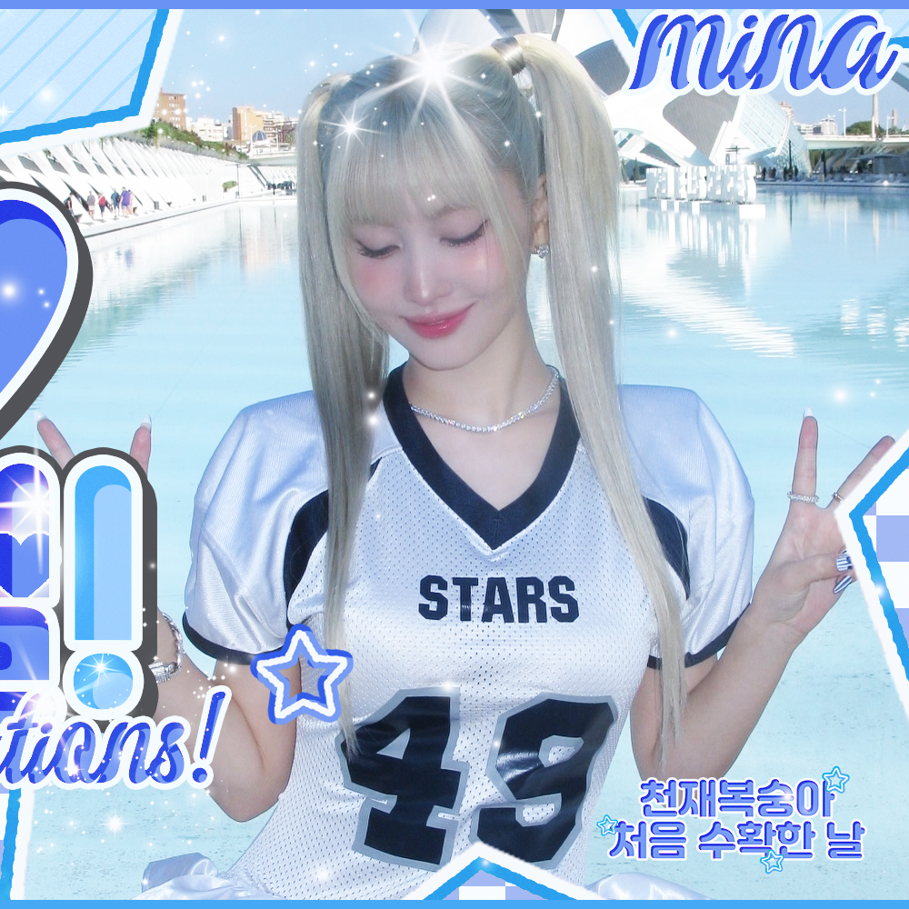 Behind-the-scenes cut of Mina (TWICE)