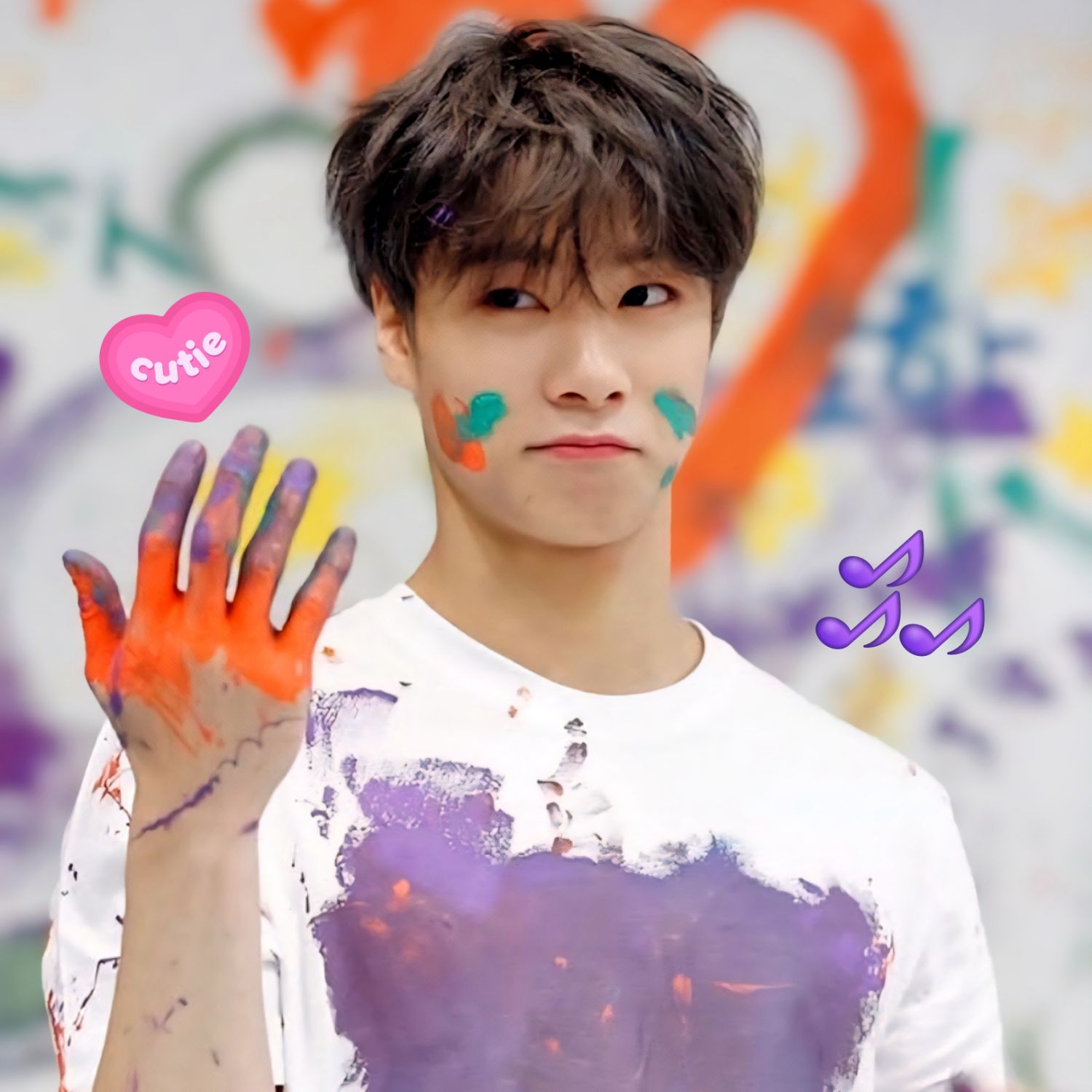 A moment captured by Moonbin (ASTRO)'s fan