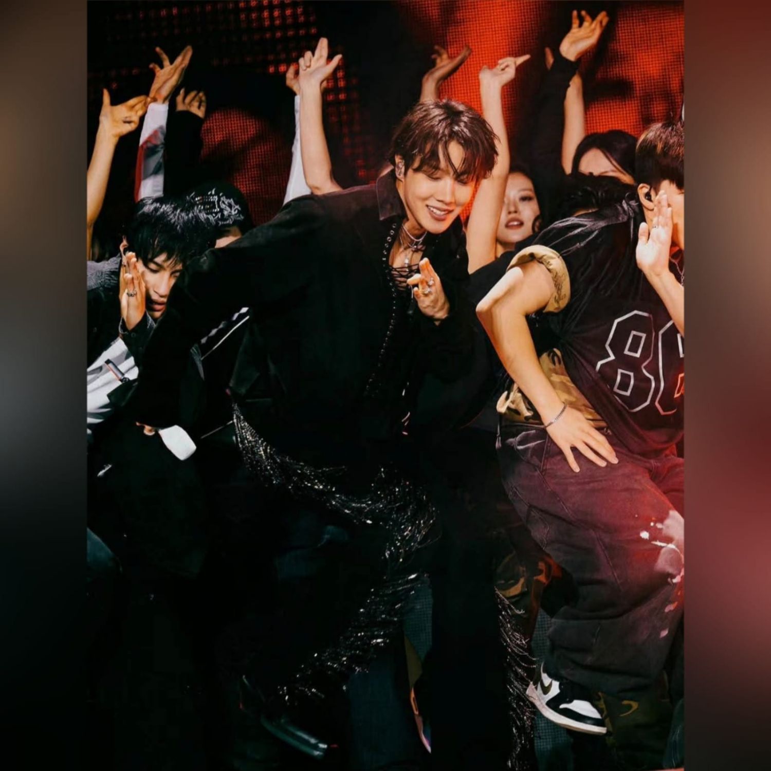 j-hope (BTS)の舞台裏ショット