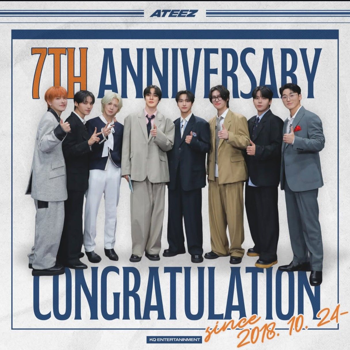 A moment captured by ATEEZ's fan
