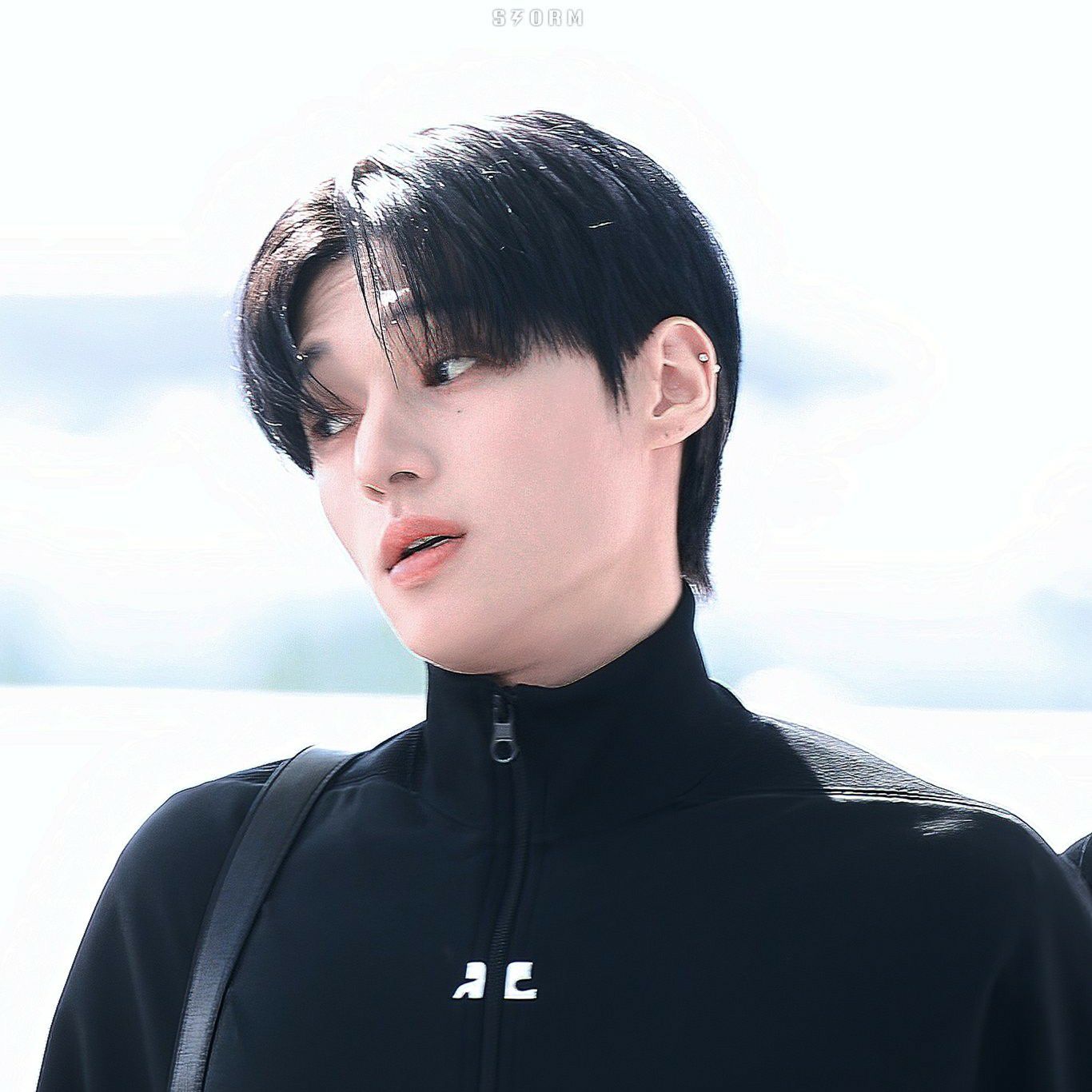 Recent activity shot of Wooyoung (ATEEZ)
