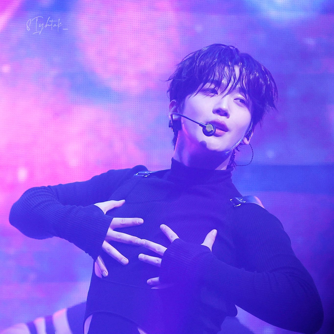 Recent activity shot of Kim Yohan (WEi)