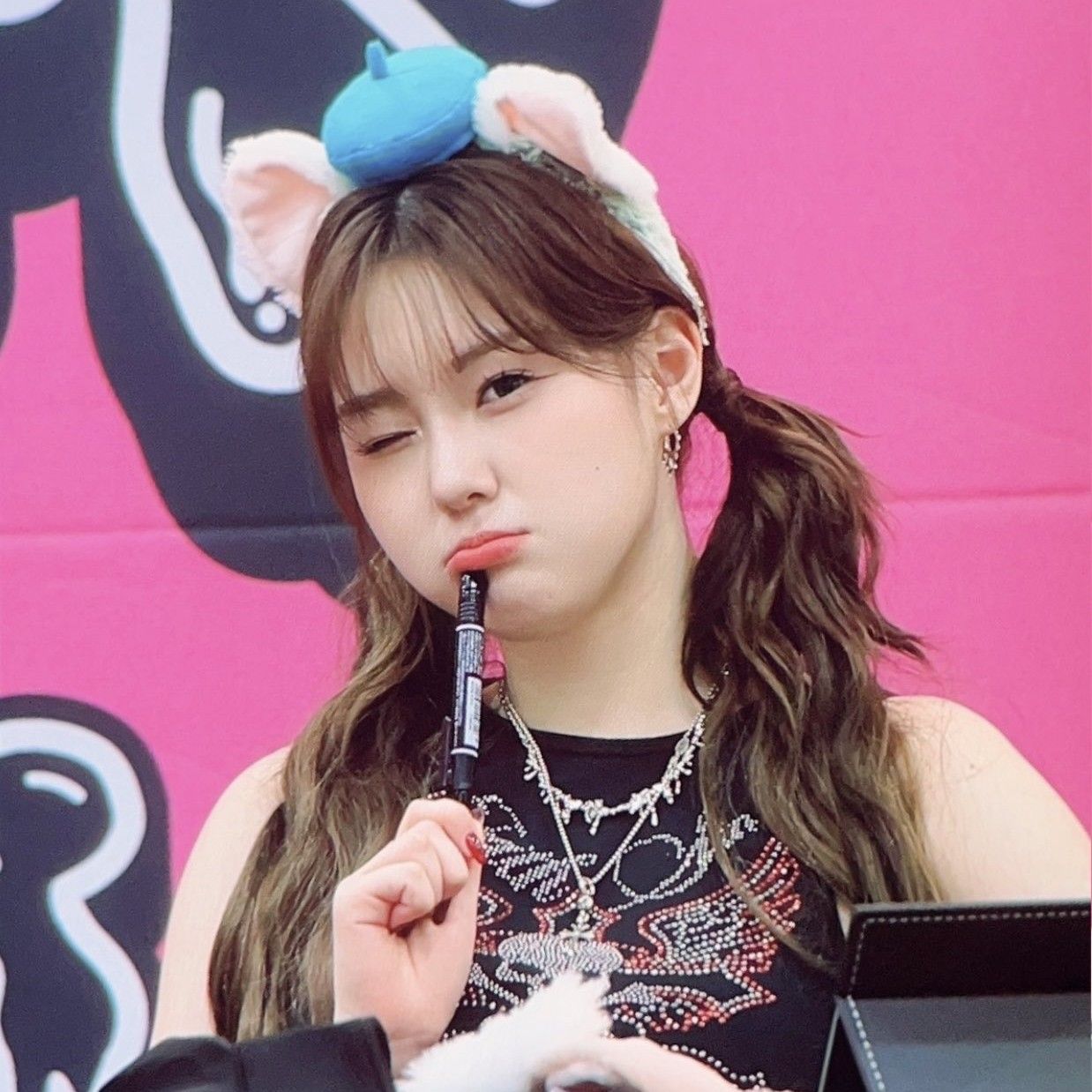 A moment captured by Kim Chaehyun (Kep1er)'s fan