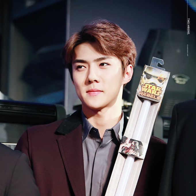 Behind-the-scenes cut of Sehun (EXO)