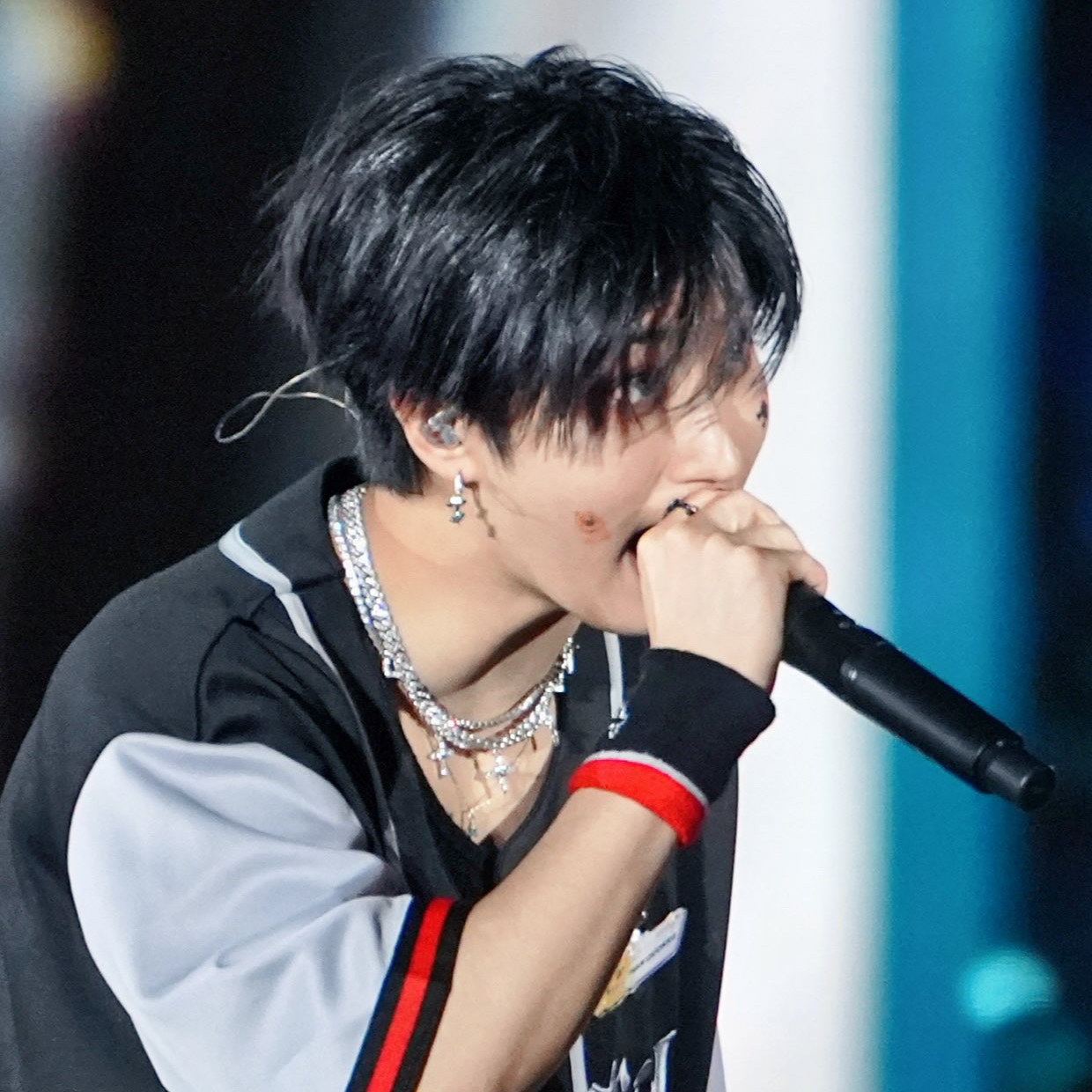 A moment captured by HAN (Stray Kids)'s fan