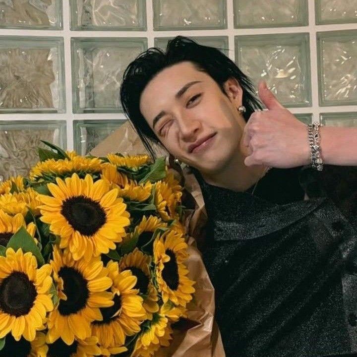 Recent activity shot of Bang Chan (Stray Kids)
