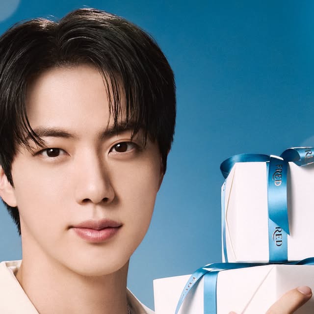 A moment captured by Jin (BTS)'s fan