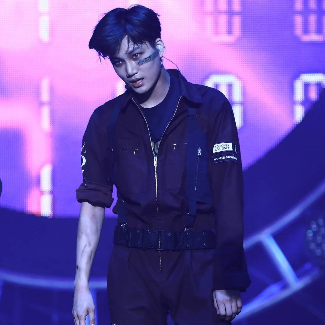 Recent activity shot of Kai (EXO)