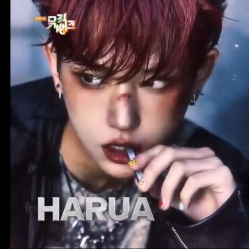 Harua (&TEAM)粉丝拍下的瞬间