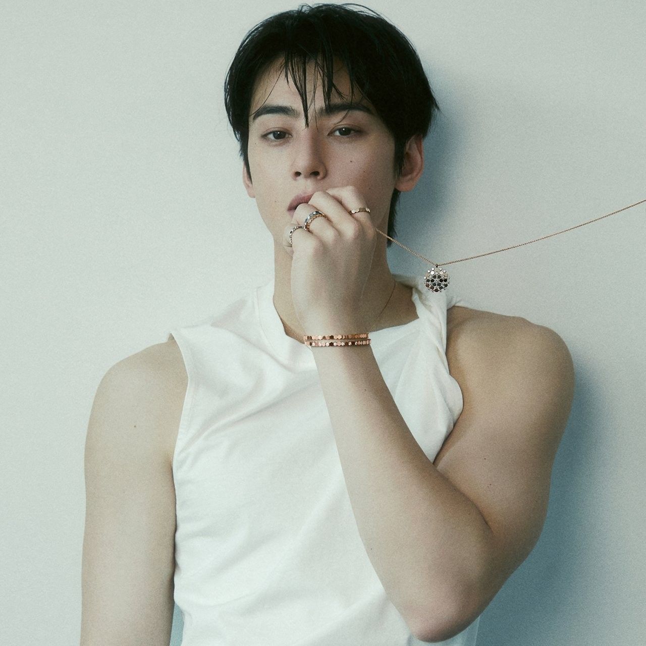 Recent activity shot of Eunwoo (ASTRO)