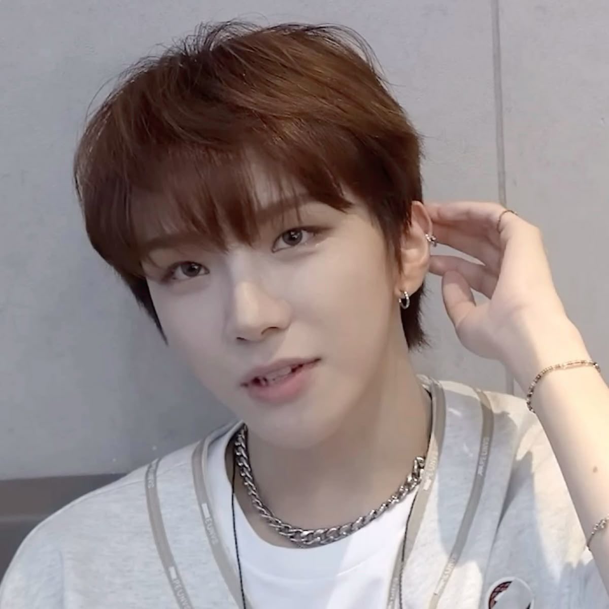 Recent activity shot of Woonhak (BOYNEXTDOOR)