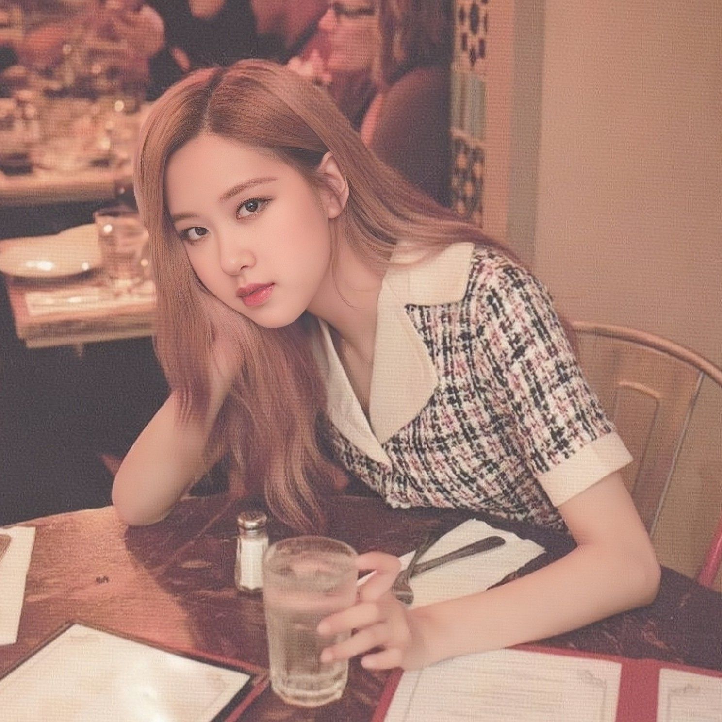 A moment captured by ROSÉ (BLACKPINK)'s fan