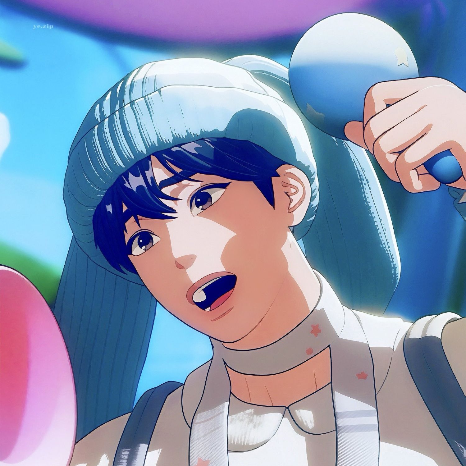 Recent activity shot of Yejun (PLAVE)