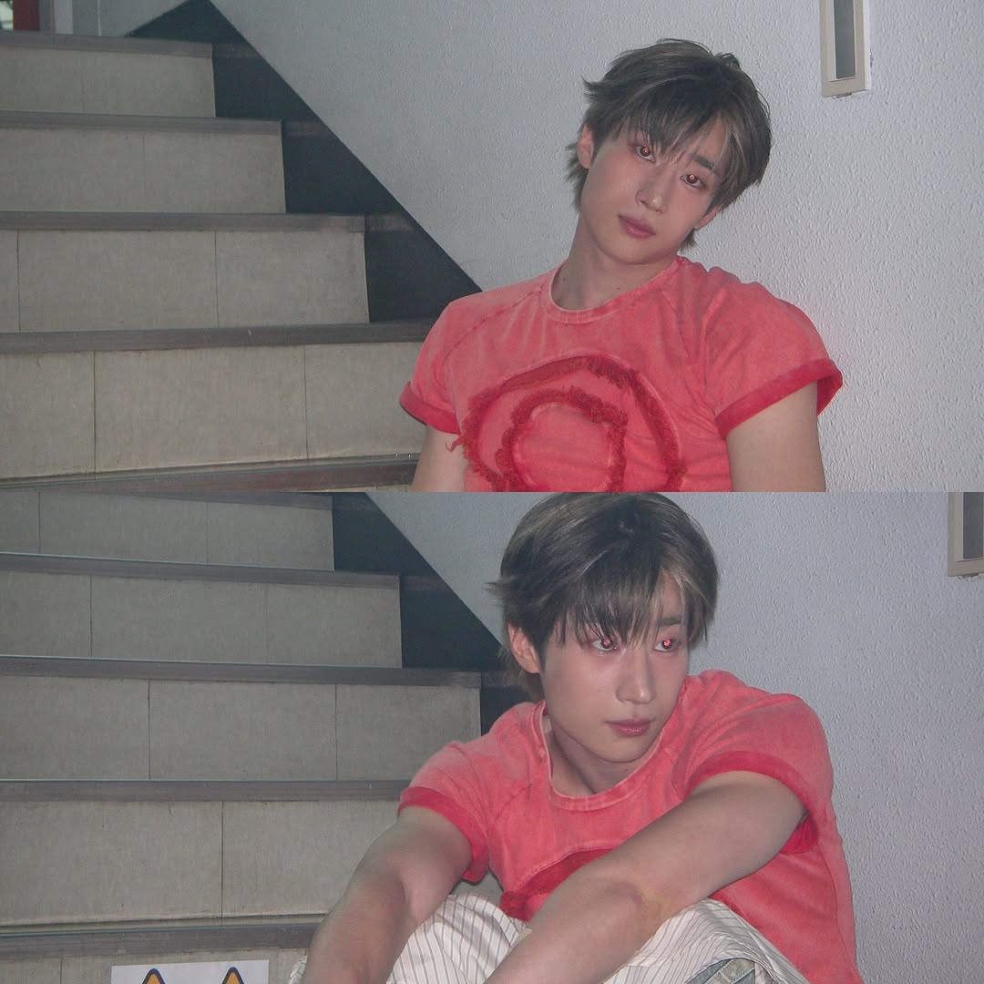 Behind-the-scenes cut of Han Seungwoo