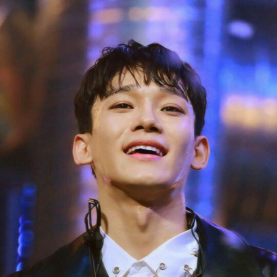 Recent activity shot of Chen (EXO)