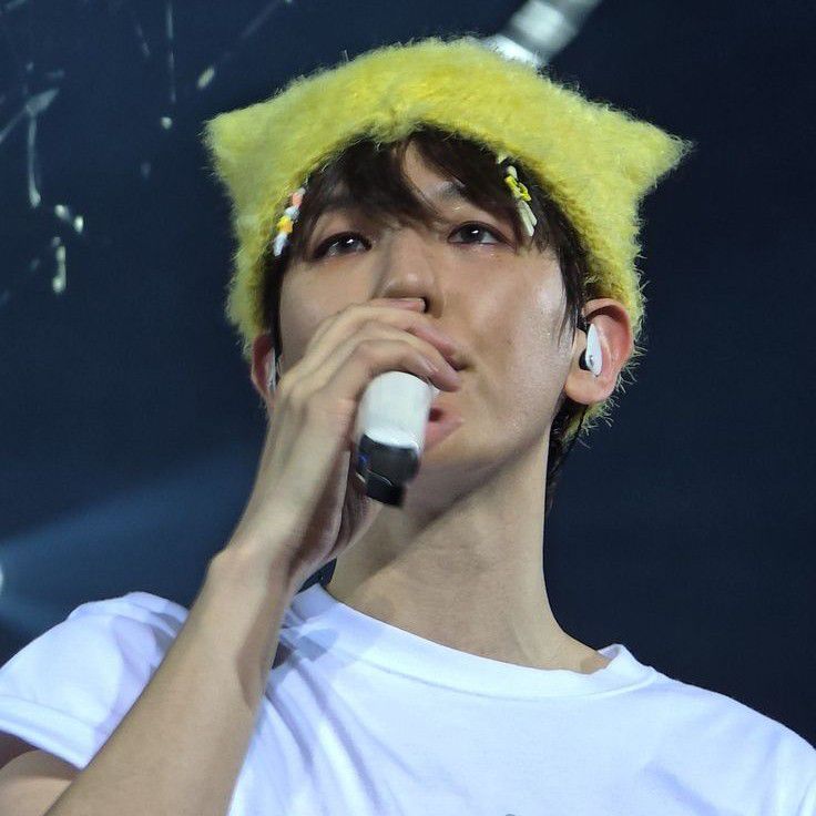 Behind-the-scenes cut of Baekhyun (EXO)