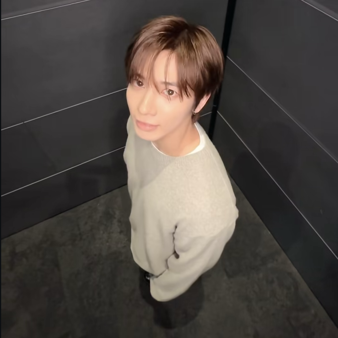 Recent activity shot of Taehyun (TOMORROW X TOGETHER)