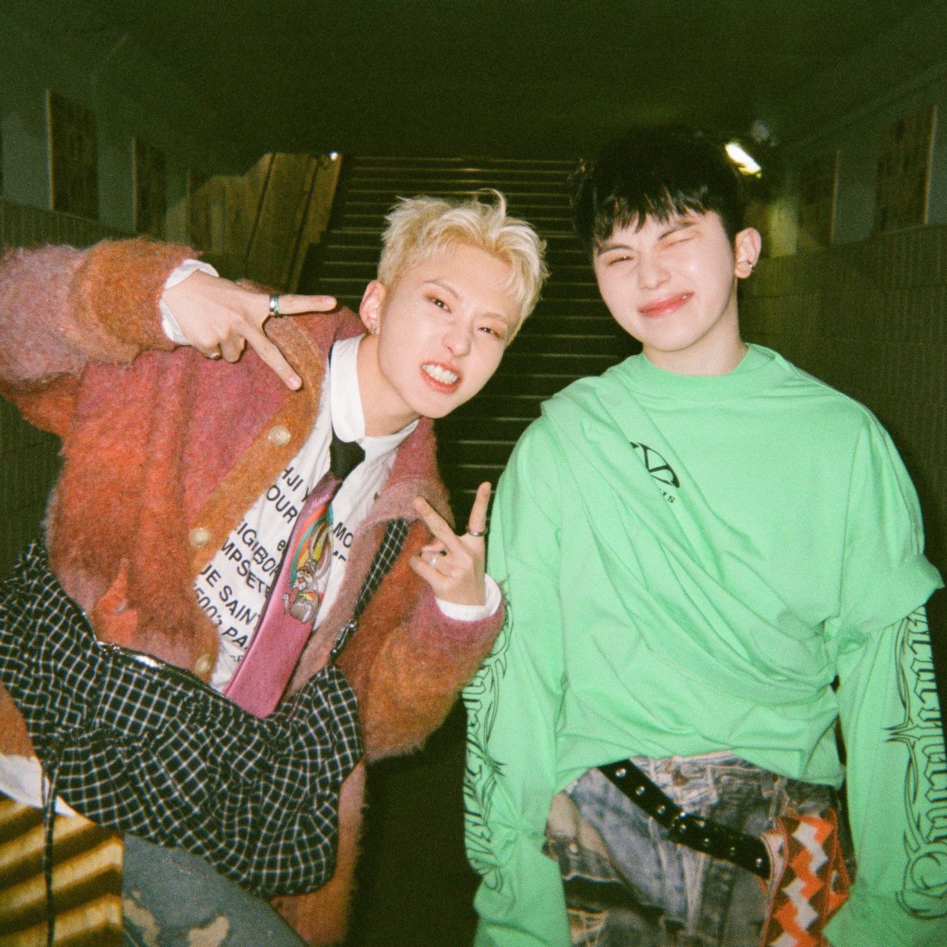 A moment captured by Woozi (SEVENTEEN)'s fan