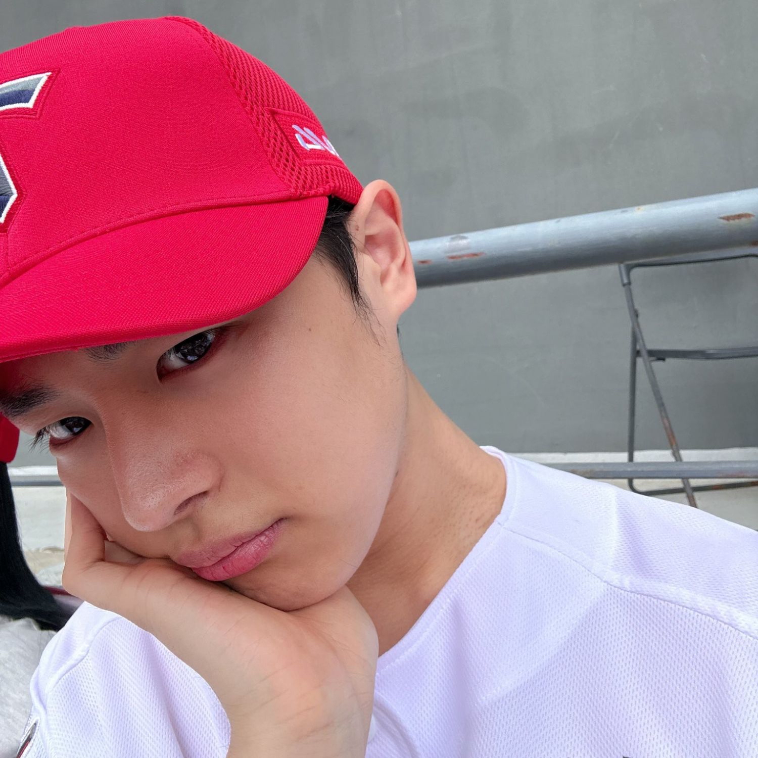 A moment captured by Choi Byungchan's fan