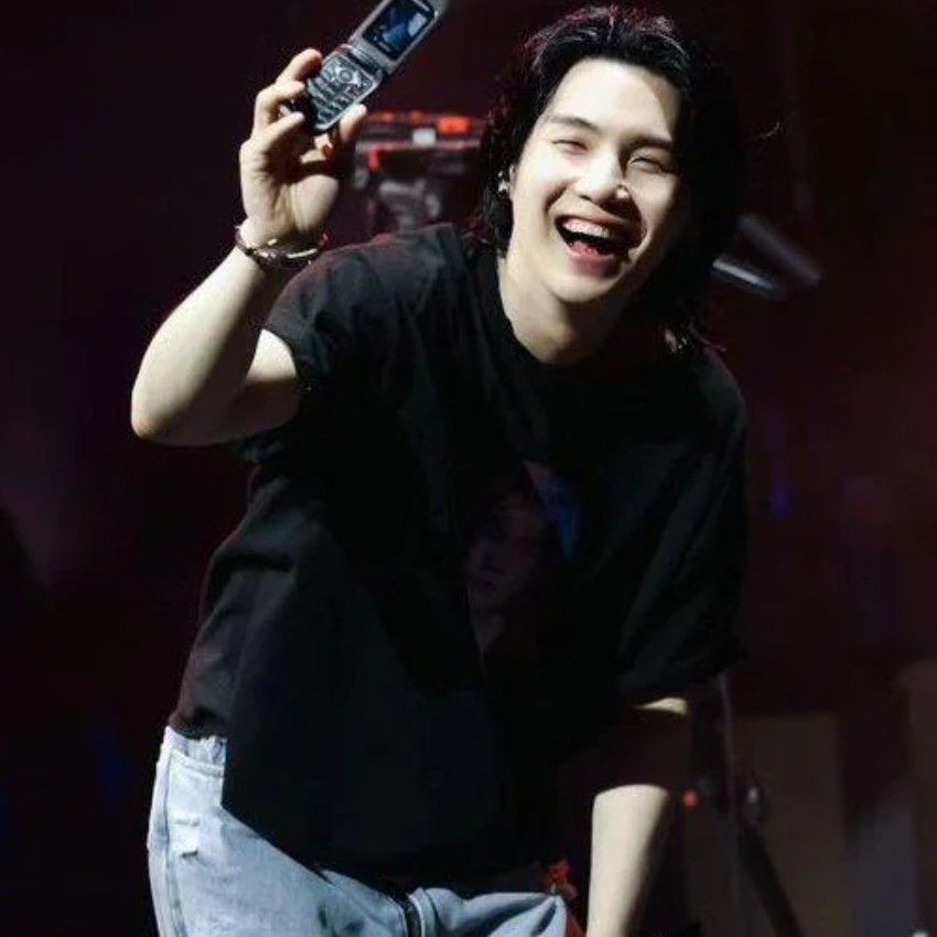 Recent activity shot of SUGA (BTS)