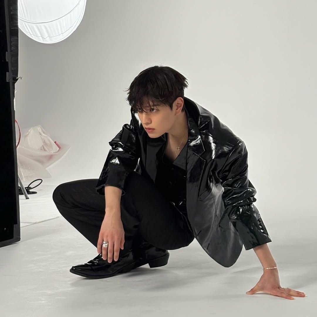 Behind-the-scenes cut of Seungmin (Stray Kids)