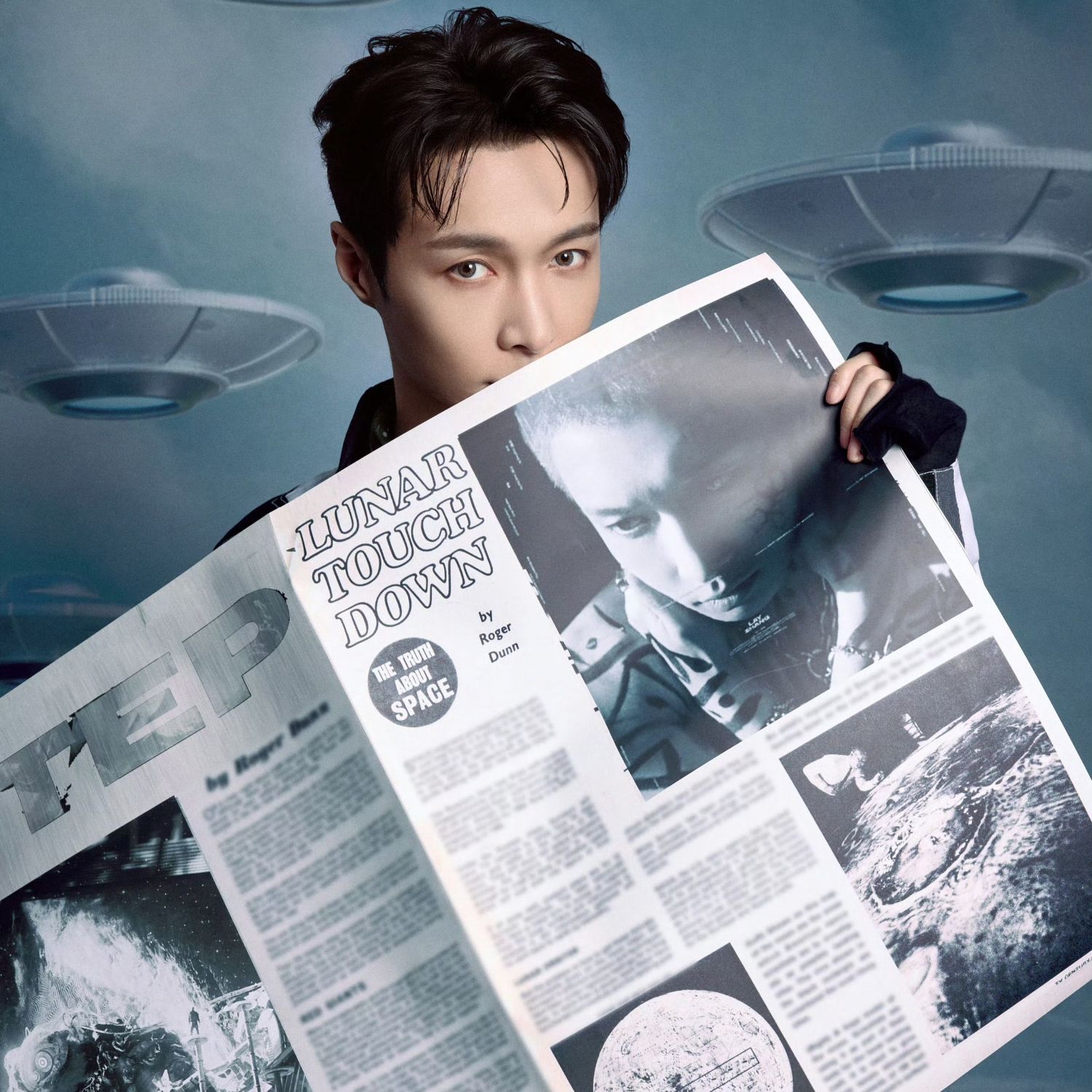 Behind-the-scenes cut of Lay (EXO)