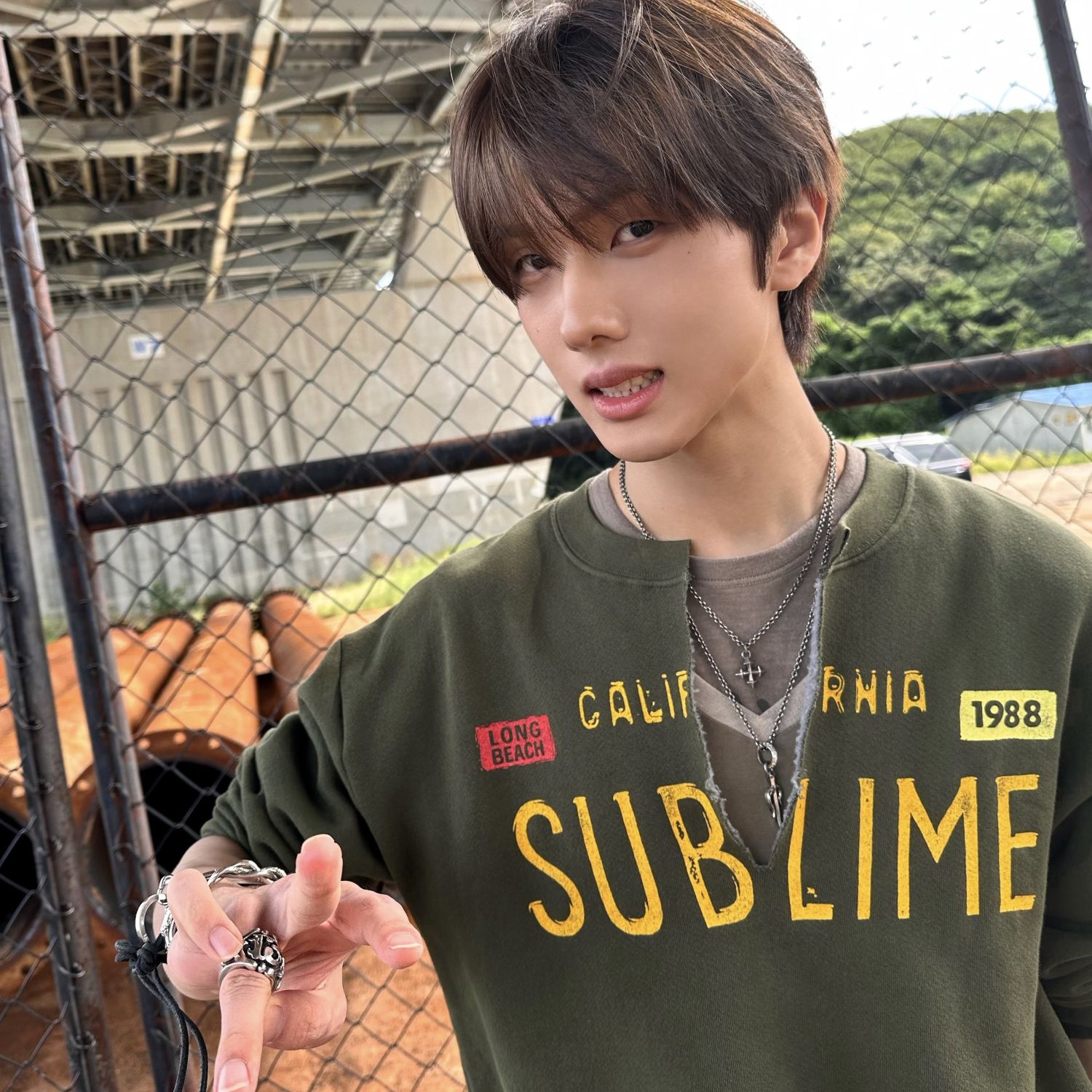 A moment captured by Jisung (NCT DREAM)'s fan