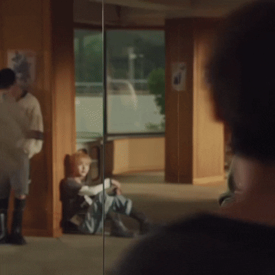 A moment captured by NCT DREAM's fan