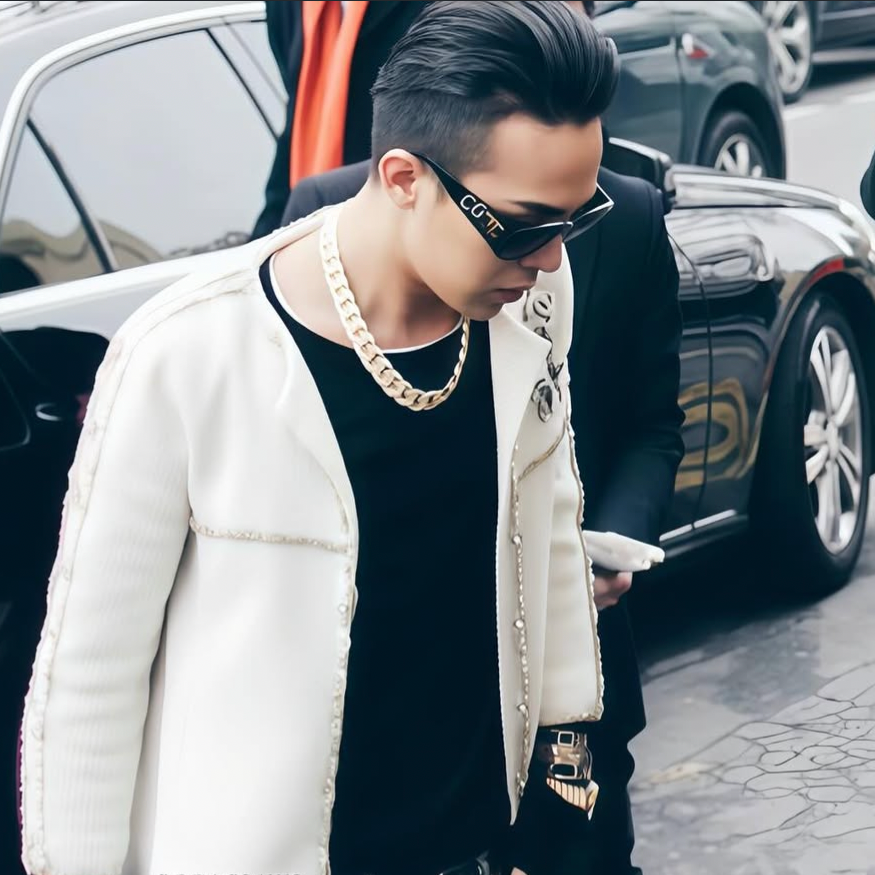 Behind-the-scenes cut of G-DRAGON (BIGBANG)