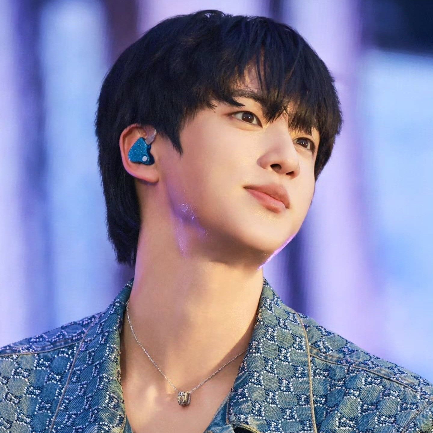 A moment captured by Jin (BTS)'s fan