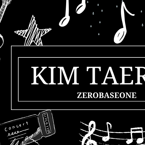 Behind-the-scenes cut of Kim Taerae (ZEROBASEONE)