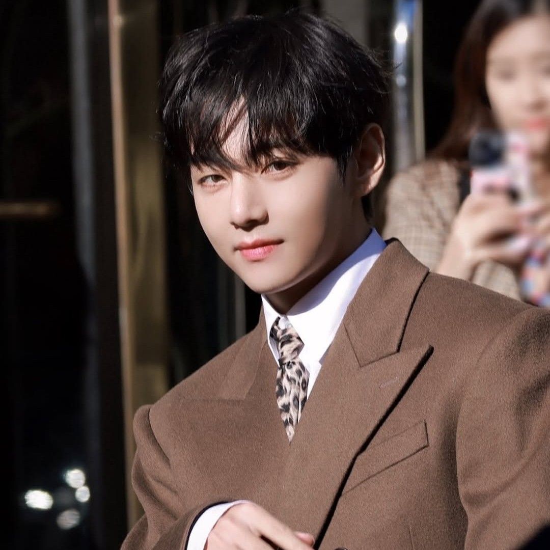 A moment captured by V (BTS)'s fan