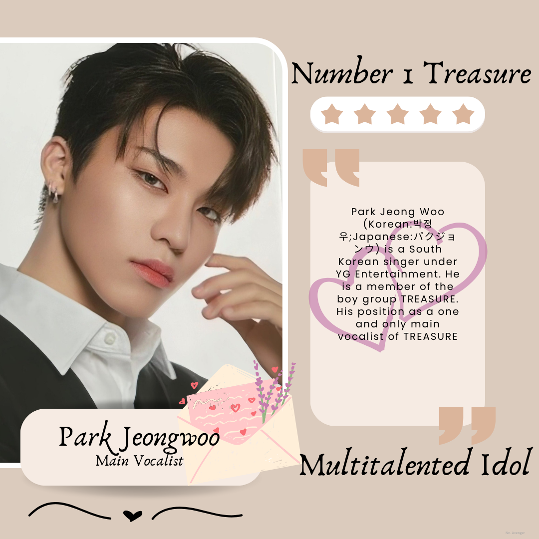 Behind-the-scenes cut of Park Jeongwoo (TREASURE)