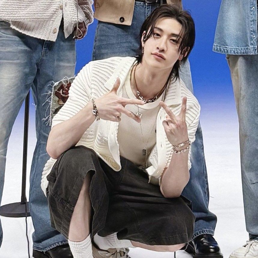 Recent activity shot of Bang Chan (Stray Kids)