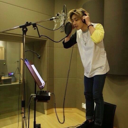 Recent activity shot of Jongup (B.A.P)