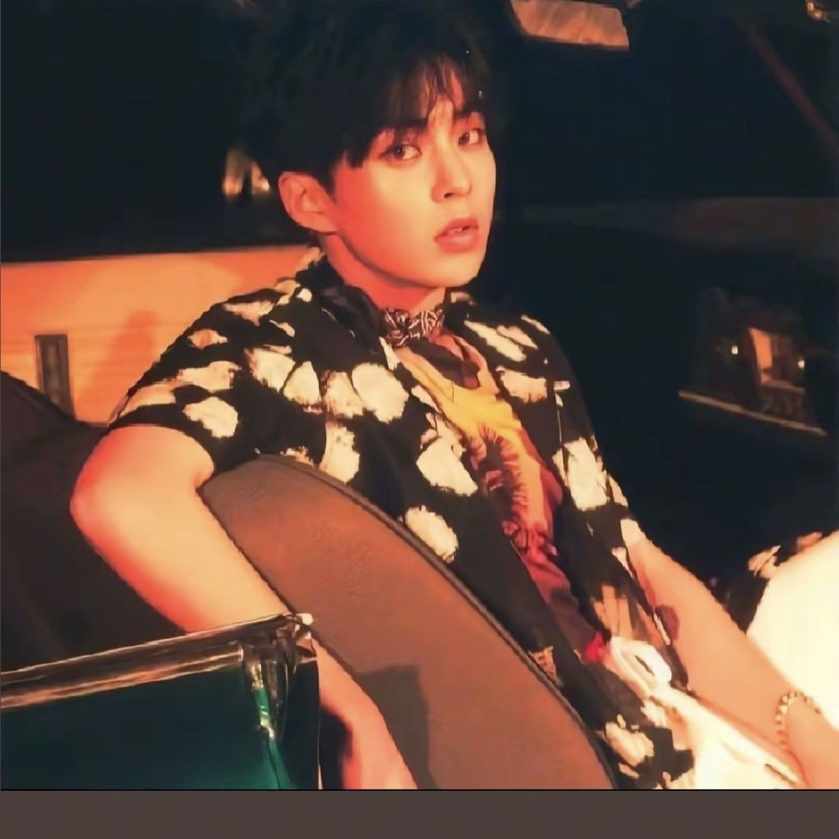 A moment captured by Xiumin (EXO)'s fan