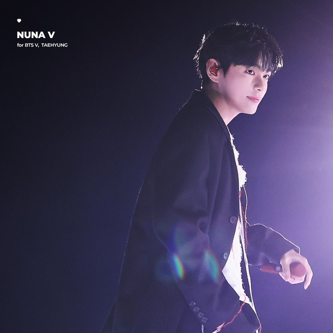 V (防彈少年團)粉絲拍下的瞬間