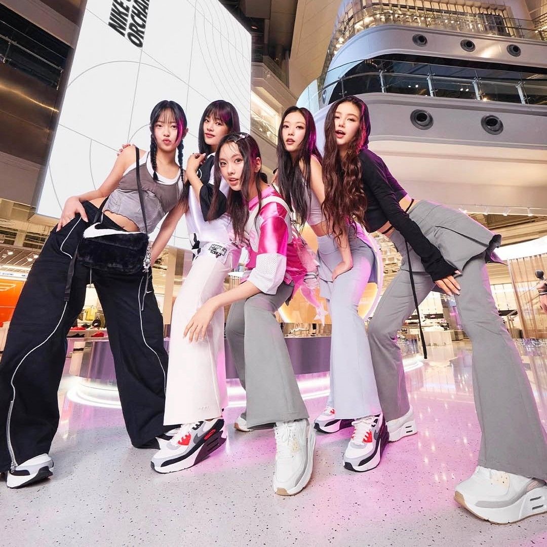 A moment captured by NewJeans's fan