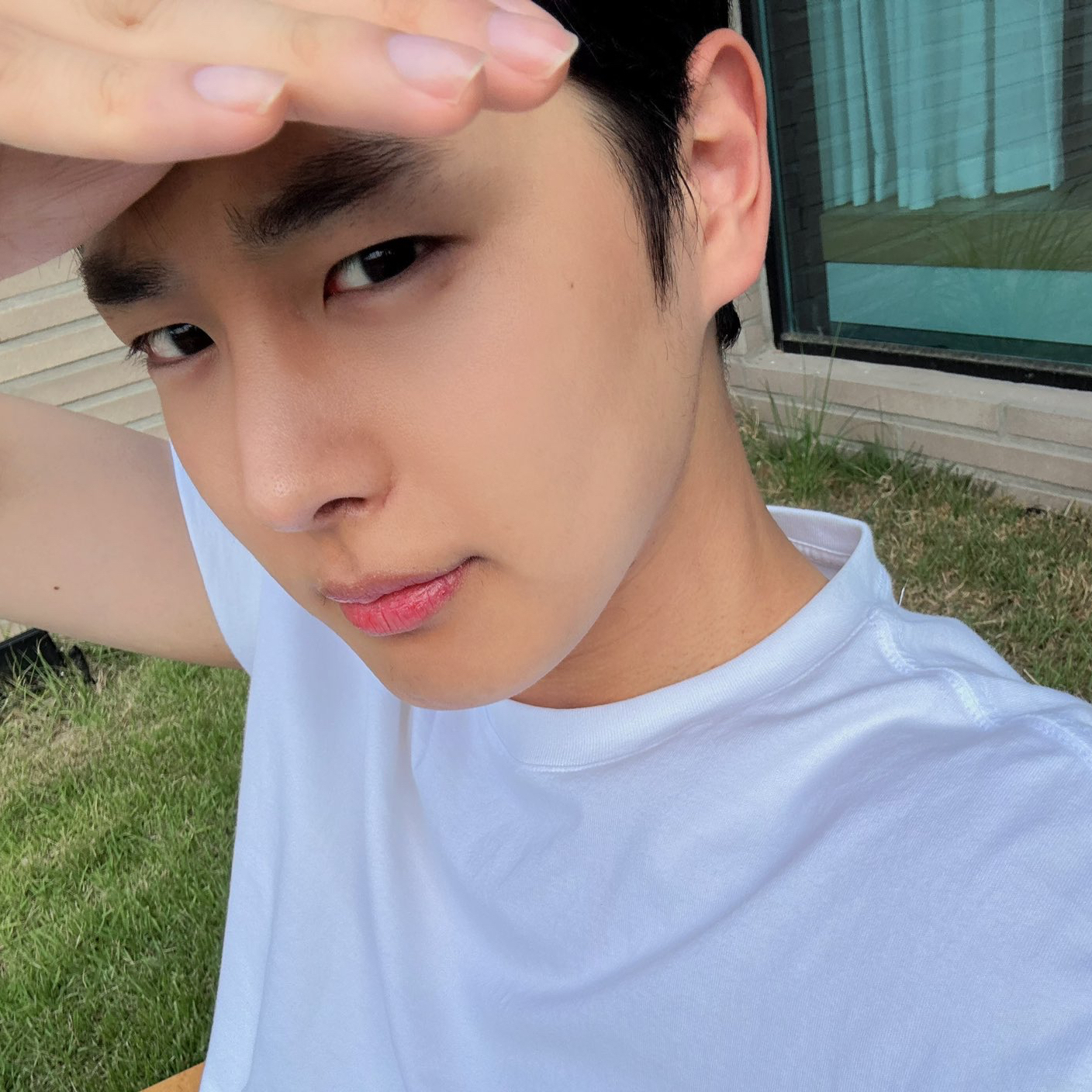 A moment captured by Choi Byungchan's fan