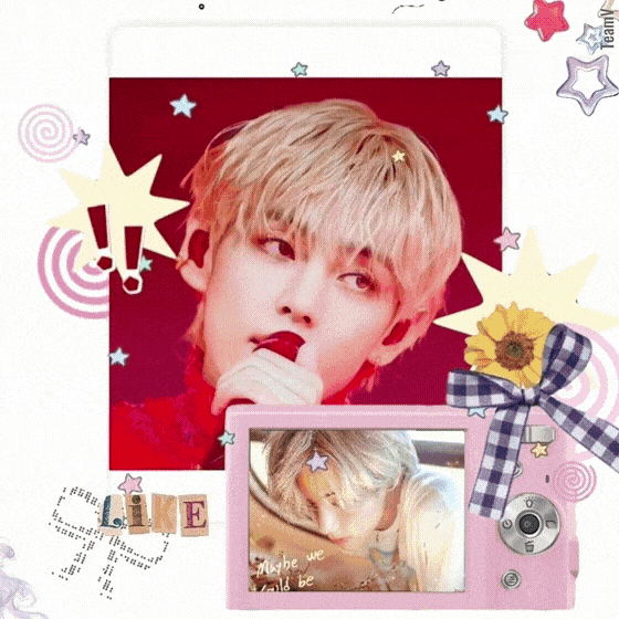 A moment captured by V (BTS)'s fan